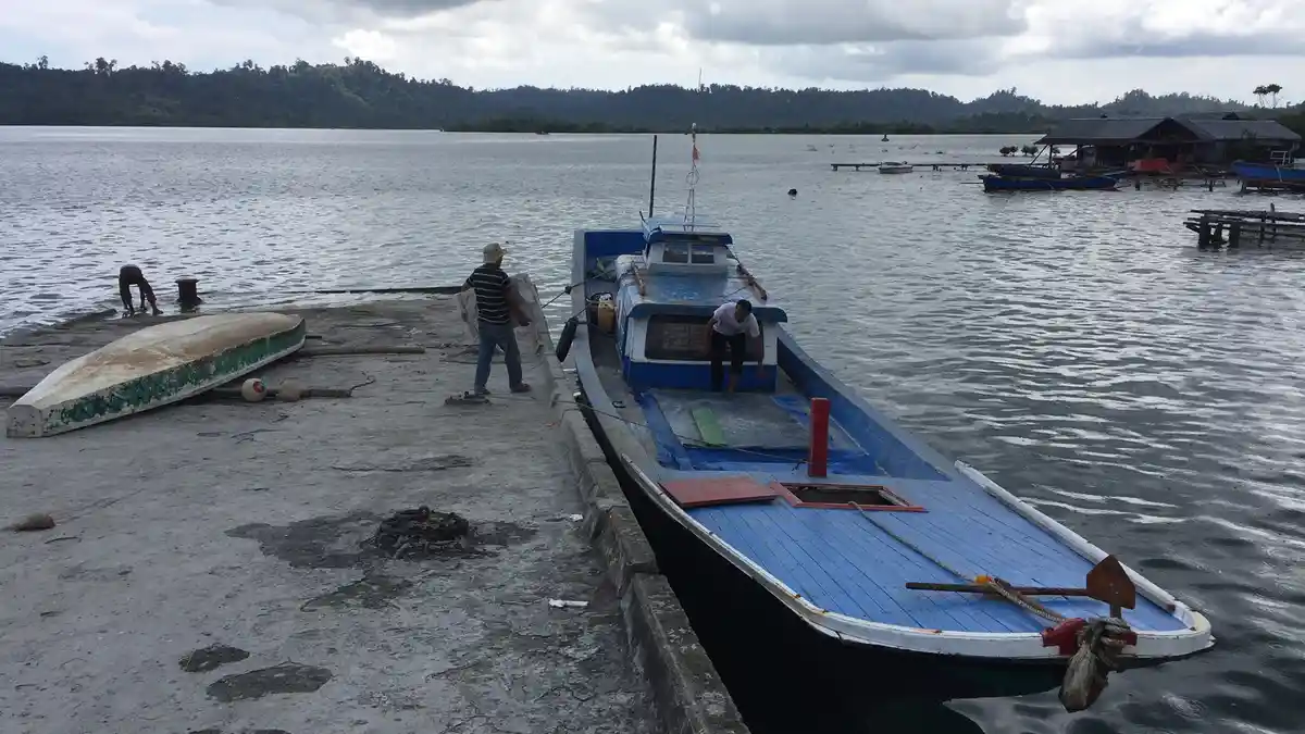 Jalan Lingkar belum Siap, Pengangkutan Via Laut Masih Jadi Andalan di Simeulue
