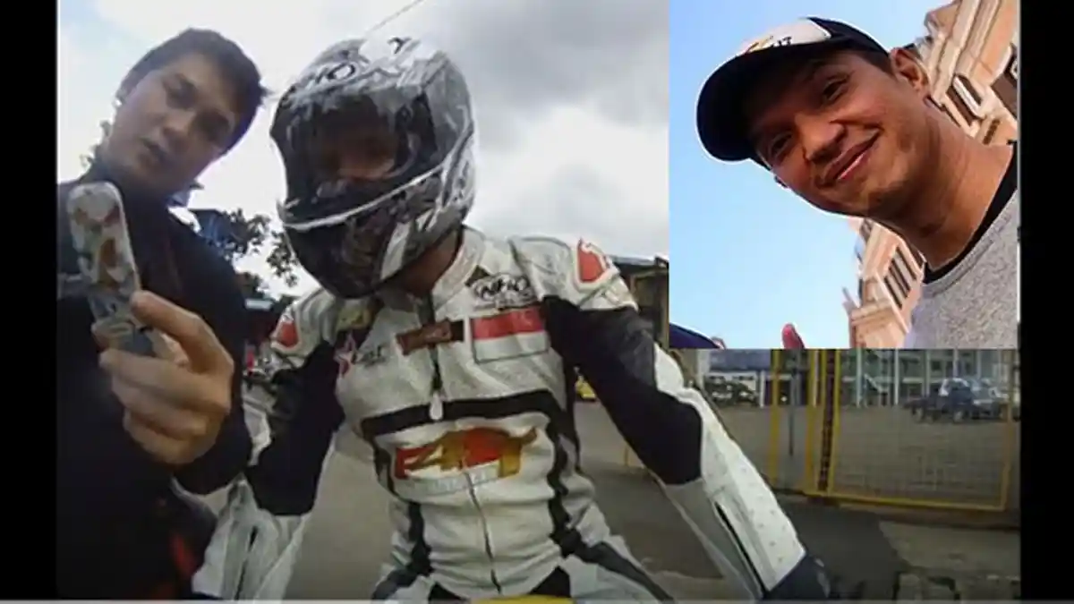 Edison Wardhana Stuntman Demian Saat Adu Balap dan Jatuh dari Motor, Begini Kondisinya!