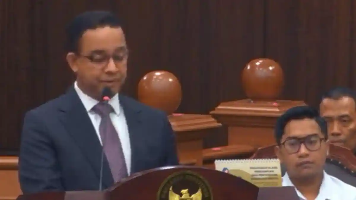 Anies Baswedan Lantang di Sidang Sengketa Hasil Pilpres 2024, Singgung Pemimpin MK hingga Bansos