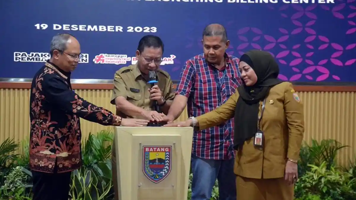 Pemkab Batang Luncurkan Billing Center, Aplikasi Optimalisasi Pajak dan Retribusi Daerah