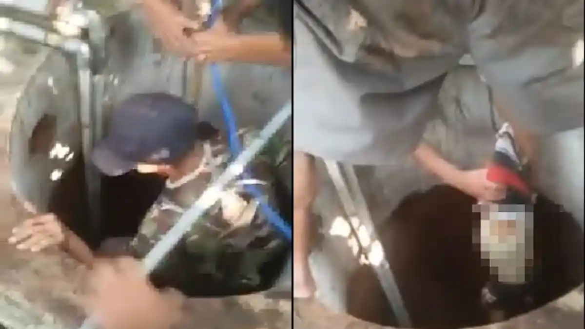 Nahas, Seorang Bocah Tercebur ke Dalam Sumur Saat Asyik Bermain Sendiri