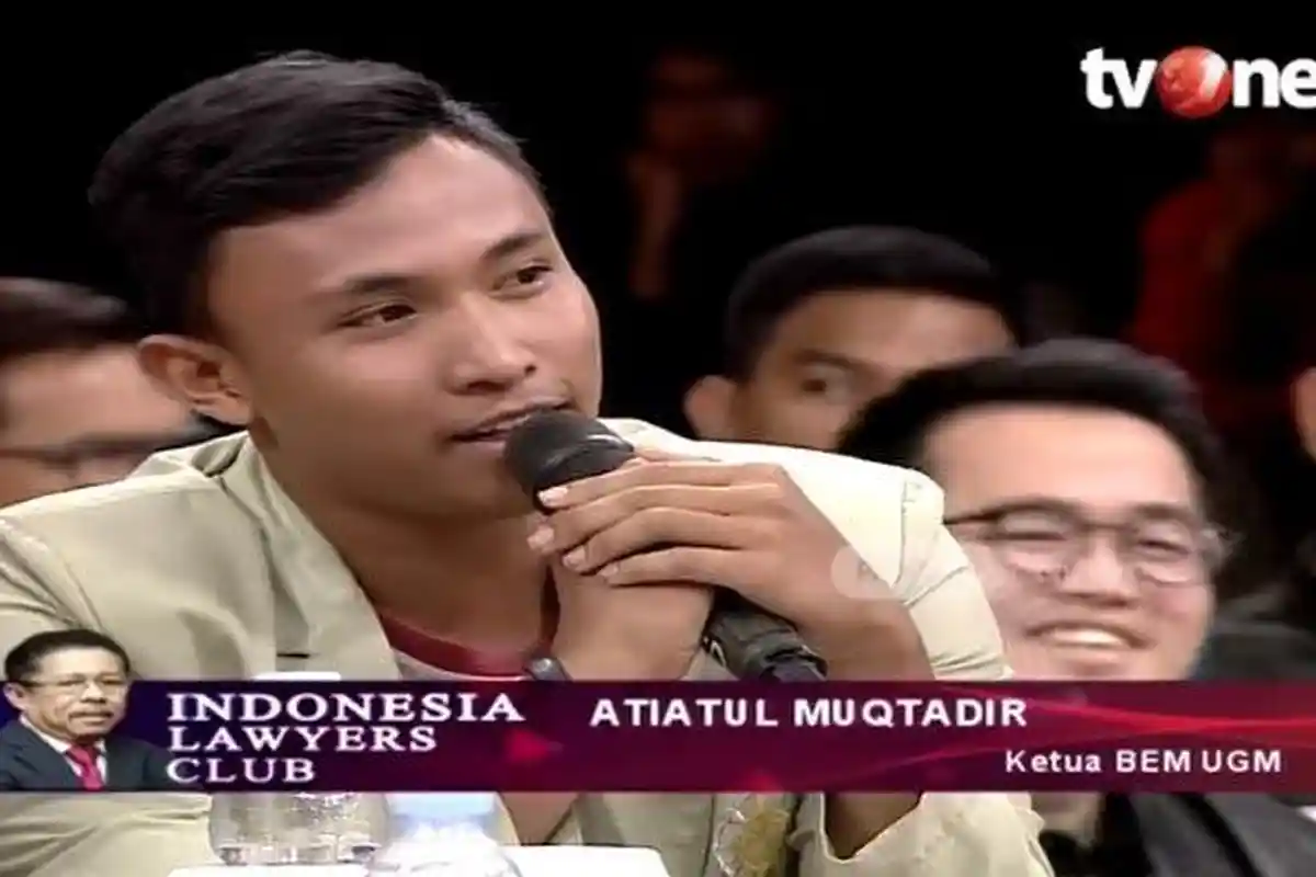 Ini Argumen Ketua BEM UGM Atiatul Muqtadir yang Bikin Yasonna Laoly Mengerutkan Dahi