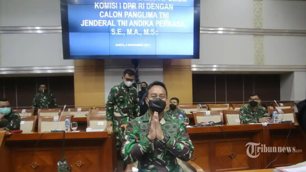 Komisi I DPR Setujui Jenderal Andika Perkasa Jadi Panglima TNI