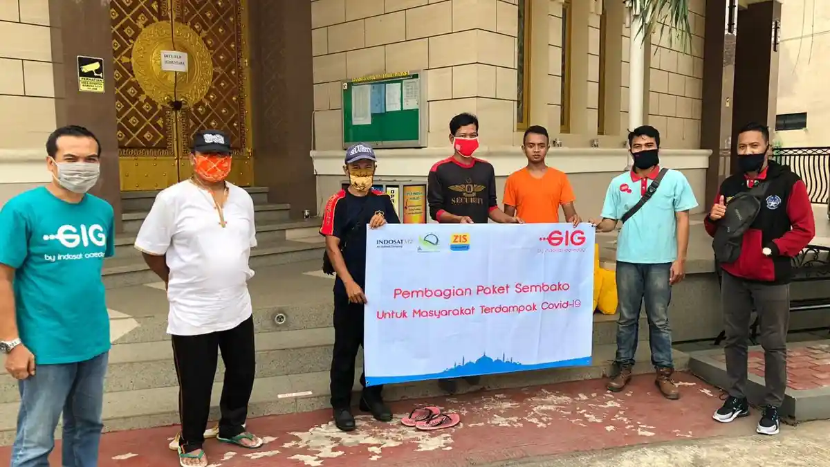 Dukung Ajuran Pemerintah dan Ringankan Beban Warga Terdampak Covid-19