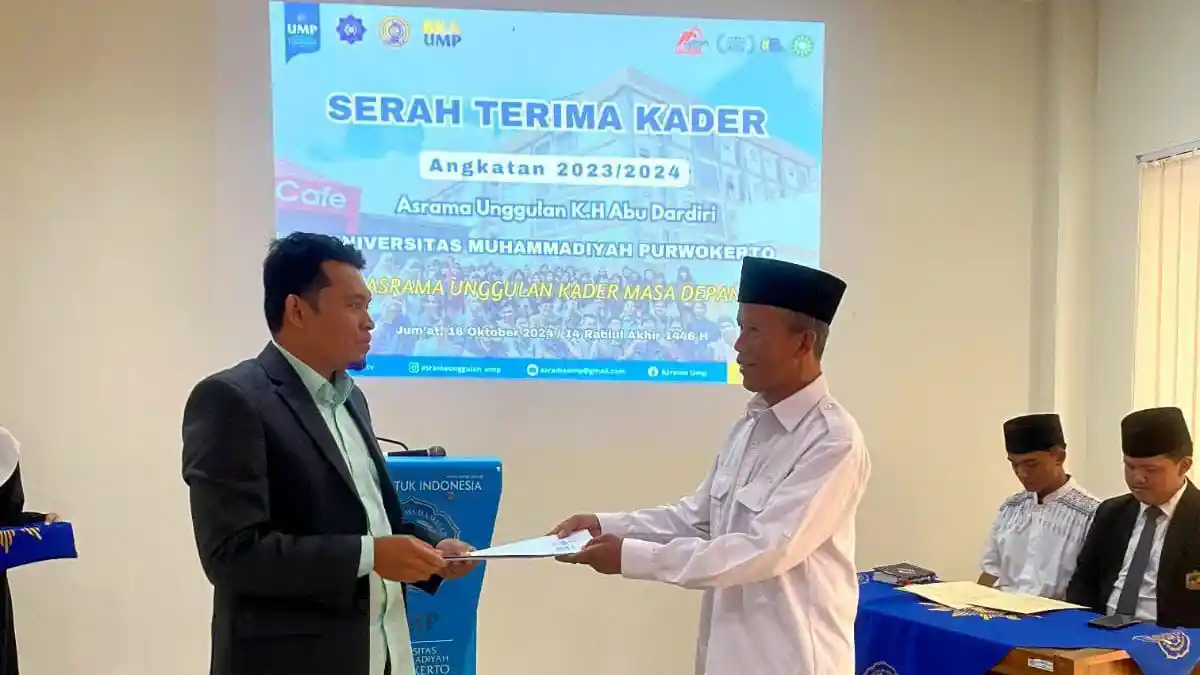 Asrama Unggulan UMP Serahkan 51 Kader Unggulan ke LPPI dalam Acara Serah Terima Kader 2024