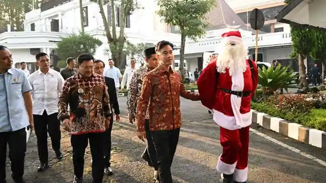 Gibran Hadiri Perayaan Natal Bersama di Salatiga, Sebut Salatiga Kota Paling Toleran di Indonesia