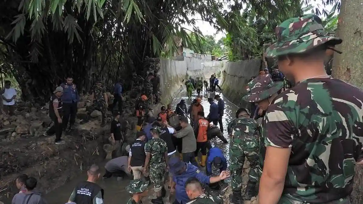 Pemkot Bandar Lampung dan Kodim 0410 Sinergi Normalisasi Sungai