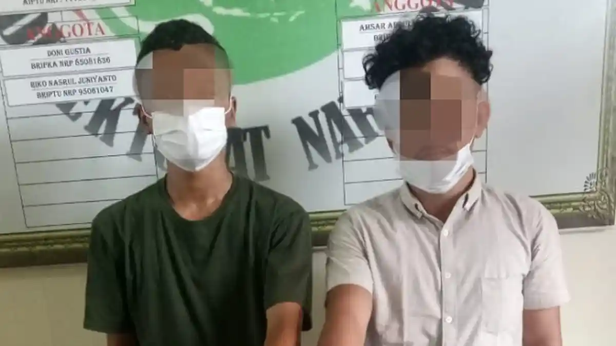 Hendak Konsumsi Ganja, Dua Pemuda asal Pasaman Dibekuk Polres Agam