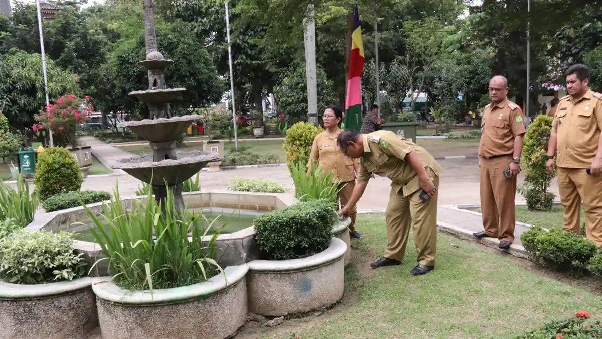 Jelang HUT Kemerdekaan RI, Akhyar Tinjau Lapangan Merdeka