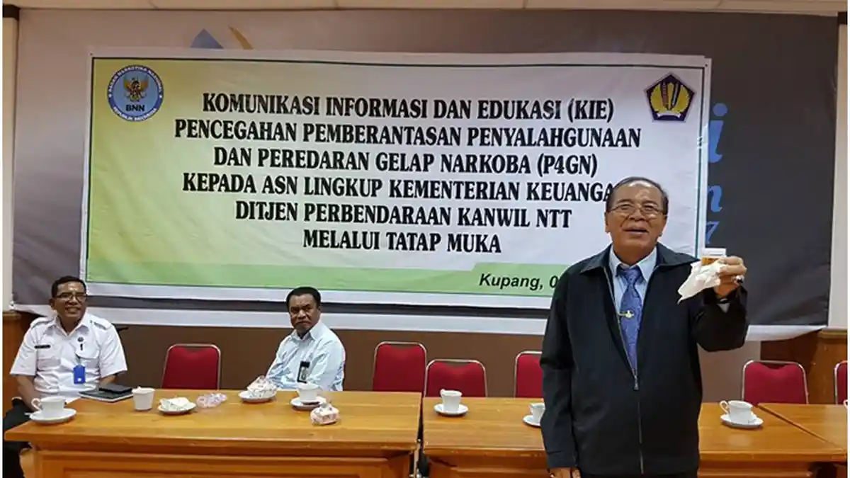 Seluruh Pegawai Kanwil DJPBN NTT Ikut Test Narkoba. Bagaimana Hasilnya?