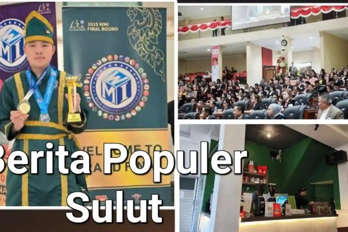 Populer Sulut: Kafe Hening karena Aturan Royalti hingga Siswa Sukses di Kompetisi Internasional