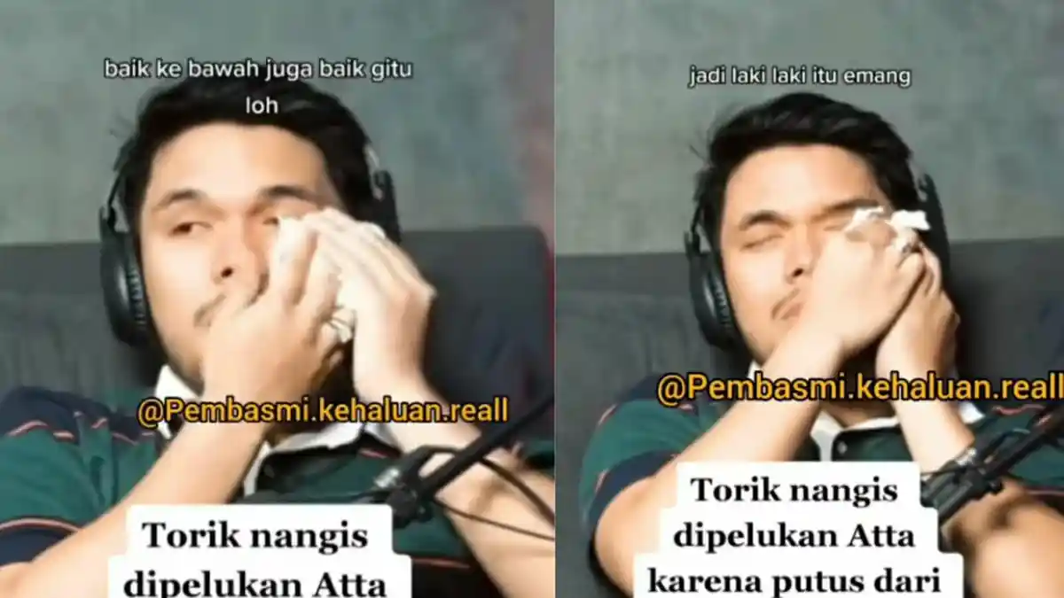 Tangis Thariq Pecah Karena Putus dengan Fuji, Warganet Menduga Karena Terhalang Restu Gen Halilintar