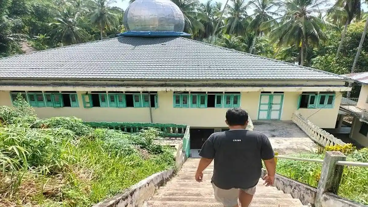 Masjid Jami' Padang Aset dari Nagari Padang Sibusuk, Ada Mata Air, tak Pernah Kering