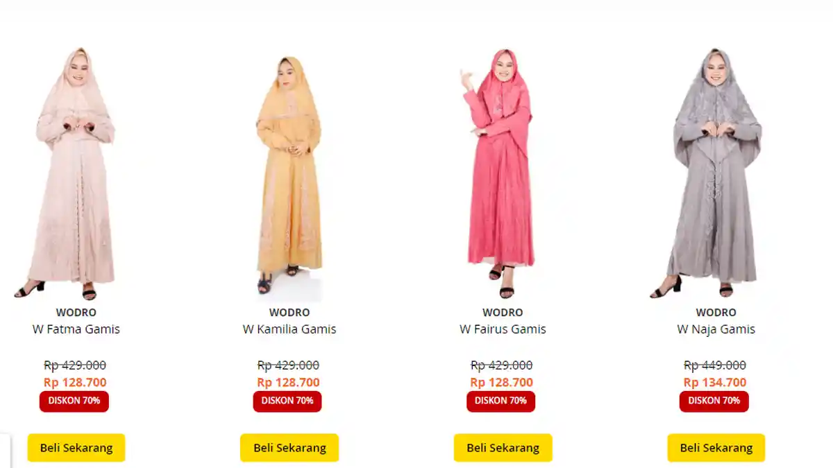 Harga Baju Lebaran 2022 di Yogya Mall: Ada Gamis dan Koko Keren, Diskon 70 %