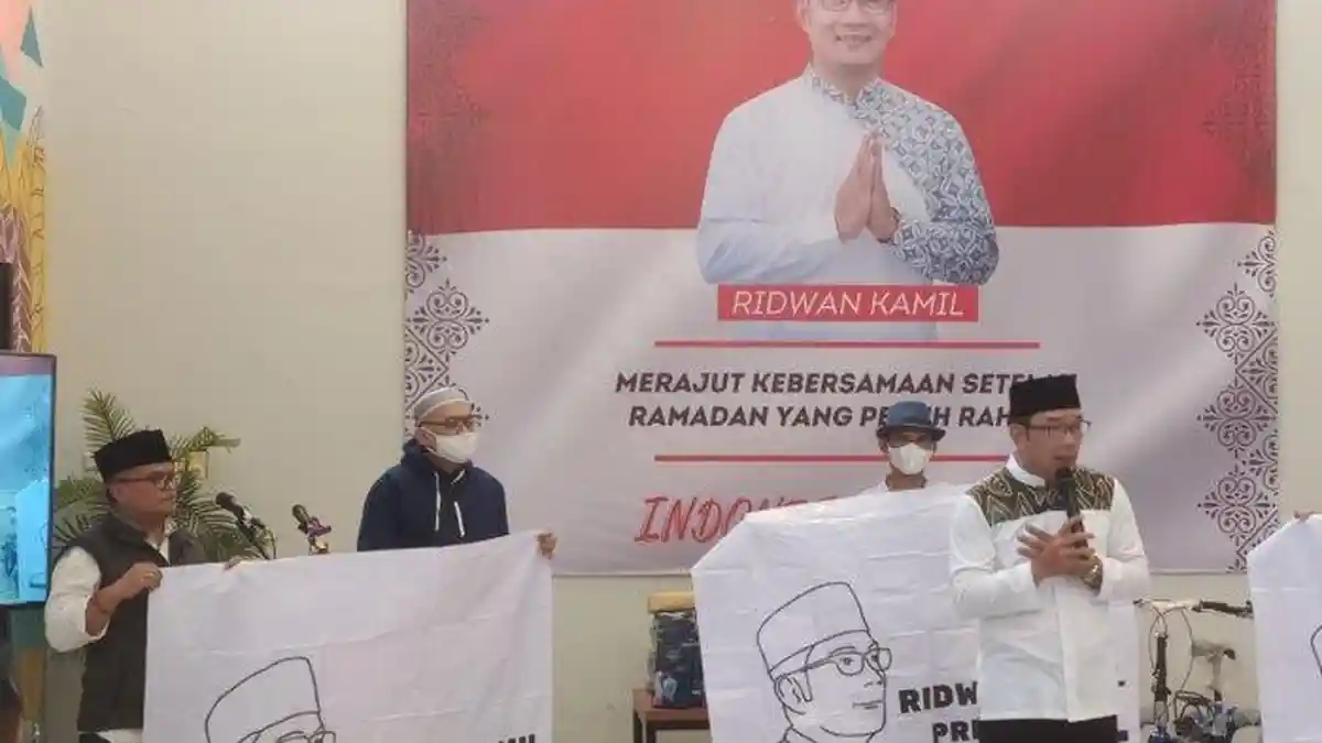 Relawan Minta Ridwan Kamil Jangan Kalah Sebelum Bertanding