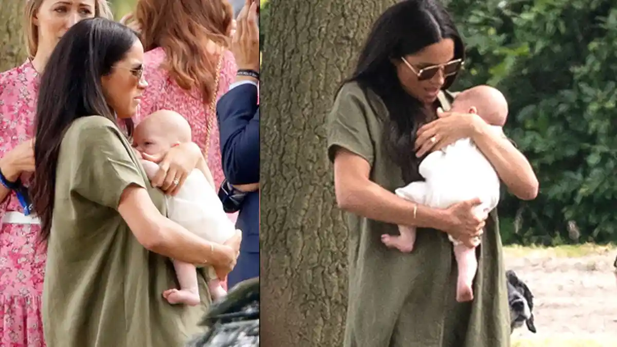 Foto Perdana Jalan-jalan dengan Anak, Meghan Markle Malah Dinilai Tak Becus Gendong Archie