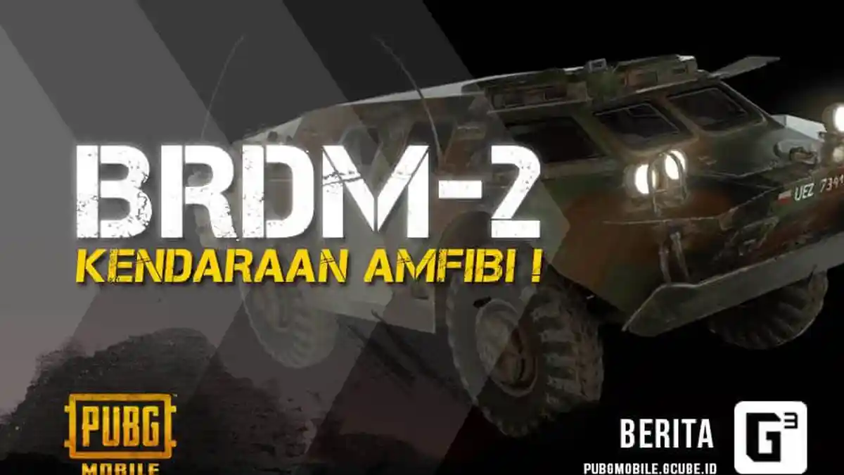 UPDATE Terbaru PUBG Mobile Versi 0.13.0 - Tambah Fitur hingga Kendaraan Amfibi BRDM-2 di Flare Gun