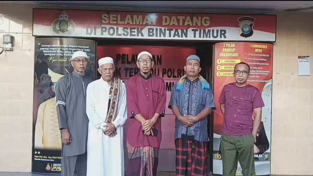 Pengurus Masjid di Bintan Lega, Pelaku Bobol Kotak Infak Ditangkap Kurang 24 Jam