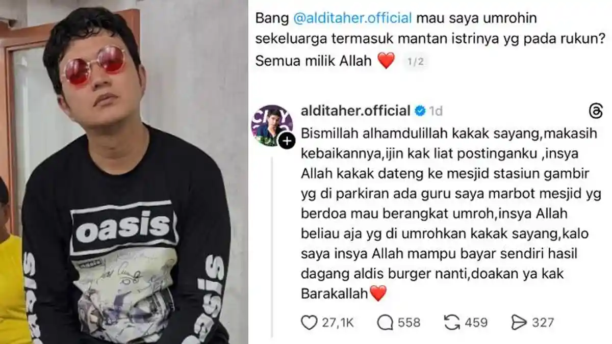 Aldi Taher Tolak Tawaran Umrah Gratis, Ingat Guru Ngajinya yang Jadi Marbot Masjid