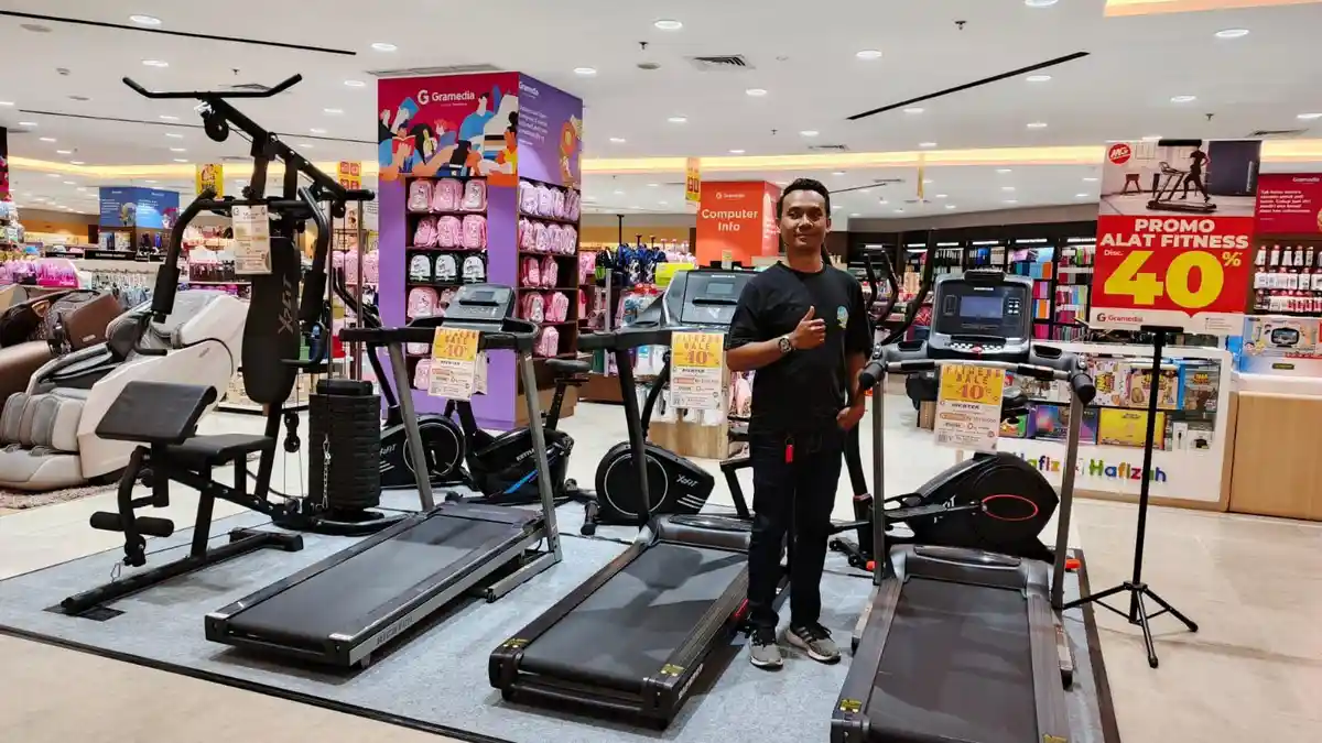 Gramedia Bertabur Promo Kemerdekaan, Diskon Alat Olahraga Sampai 40 Persen
