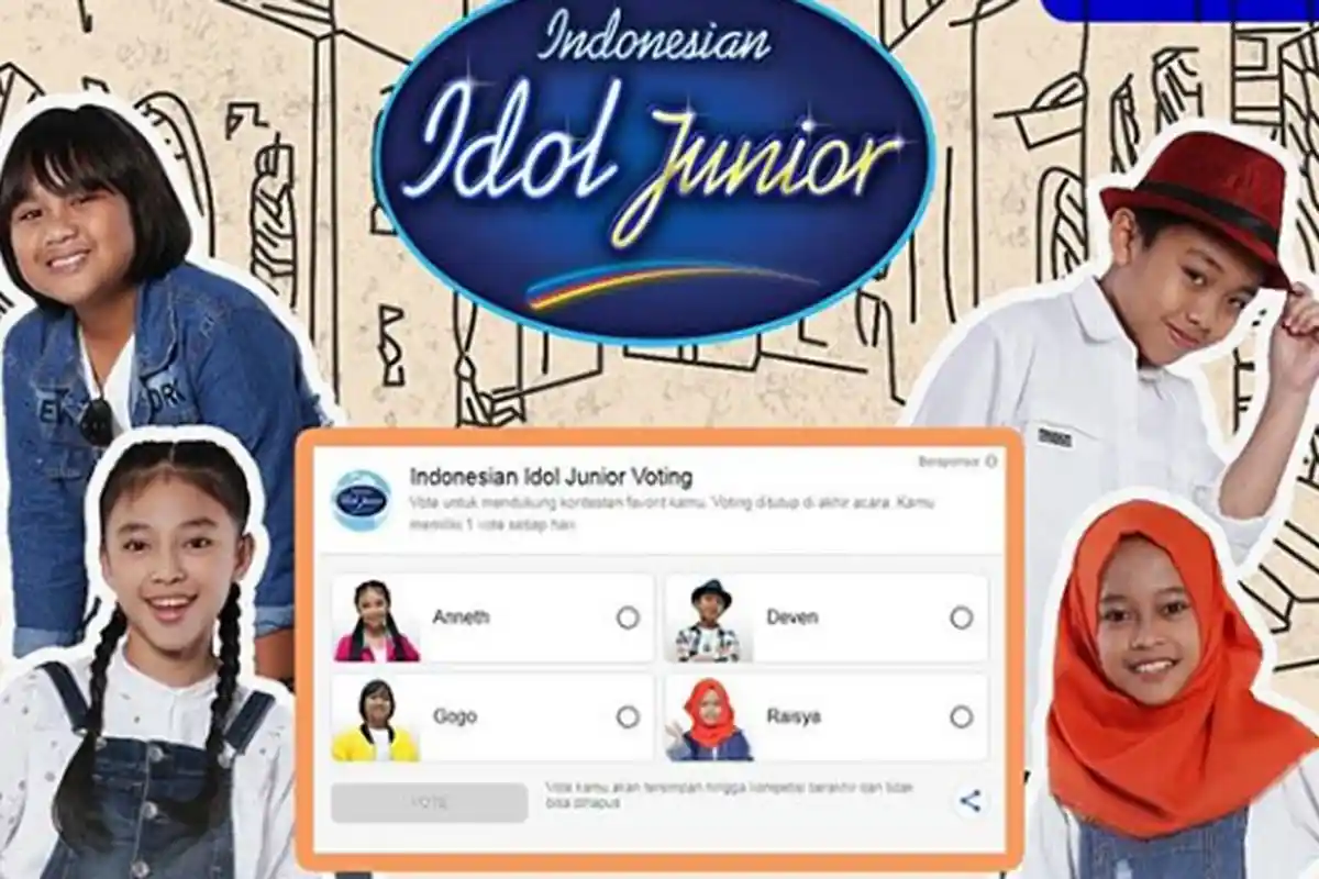 Live Streaming Indonesian Idol Junior RCTI Road To Grand Final Jumat 7 Desember Pukul 14.40 WIB