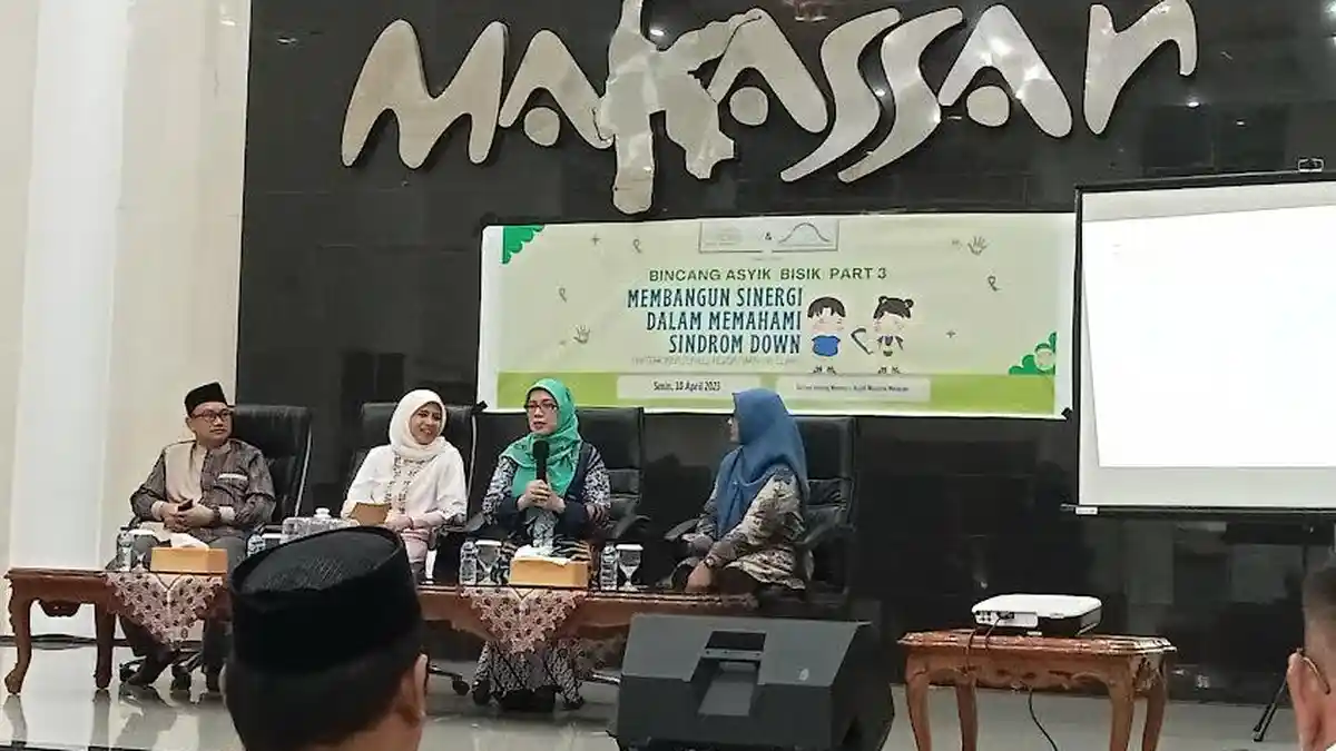 Peduli Down Syndrom, Pemuda ICMI Sulsel dan SSDI Gelar Bincang Asik: Jangan Jauhi Mereka!
