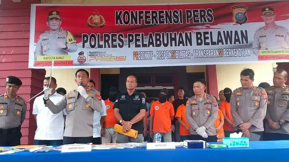 Pernah Ungkap 0,5 Hektar Ganja di Samosir, Kini 3 Hari Berturut Josua Tangkap Bandar Narkoba Belawan