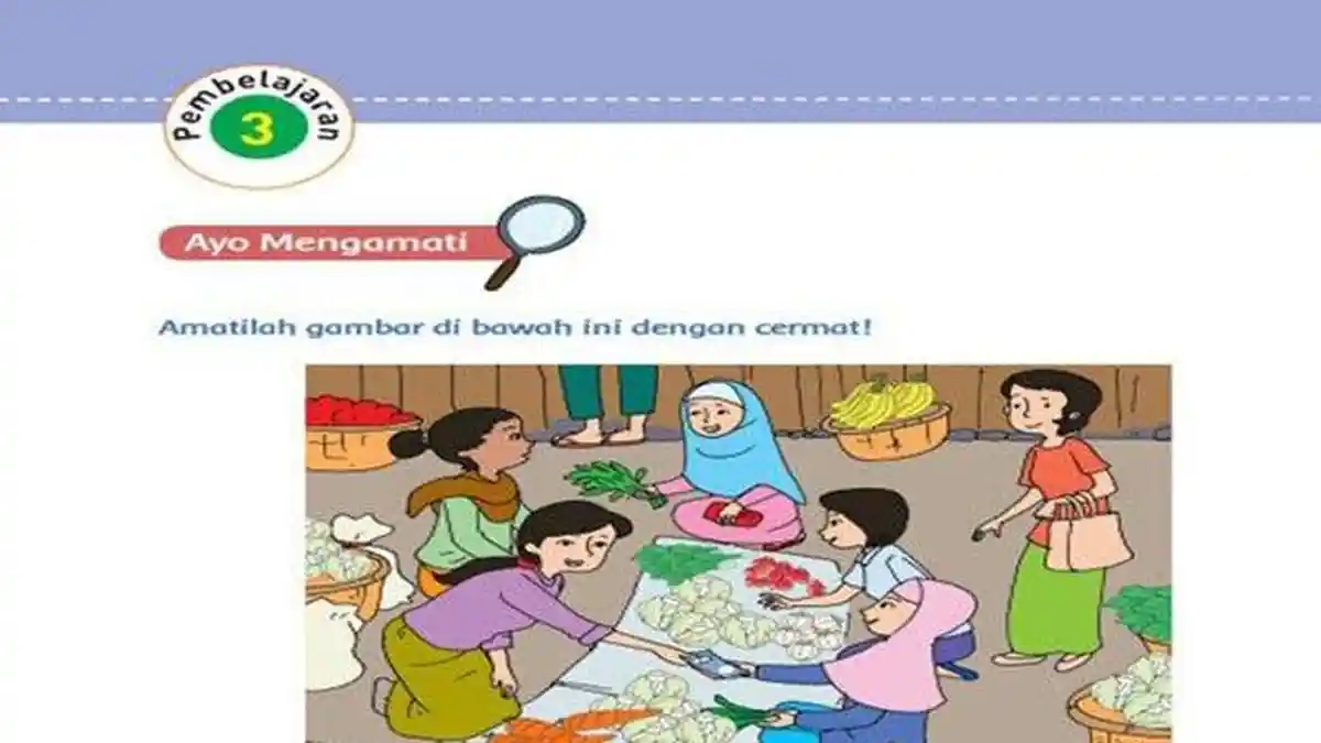 KUNCI JAWABAN Tema 3 Kelas 5 SD Halaman 58 - 63 Subtema 2 Pembelajaran 3 Pentingnya Makanan Sehat