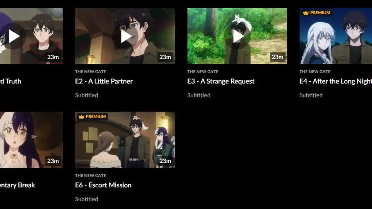 Cara dan Link Nonton Anime The New Gate Episode 1,2,3,4,5,6 Sub Indo
