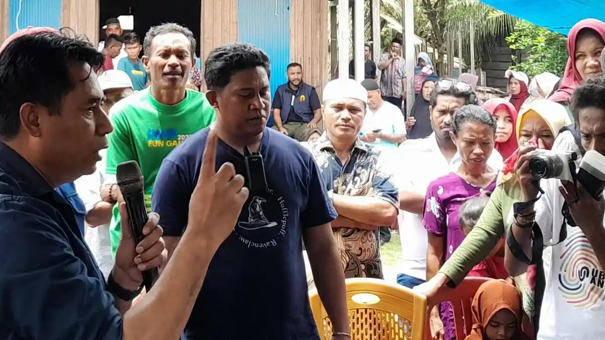 Deklarasi Dukungan Pasangan Ubaid-Anjas di Kecamatan Maba Utara Halmahera Timur Maluku Utara