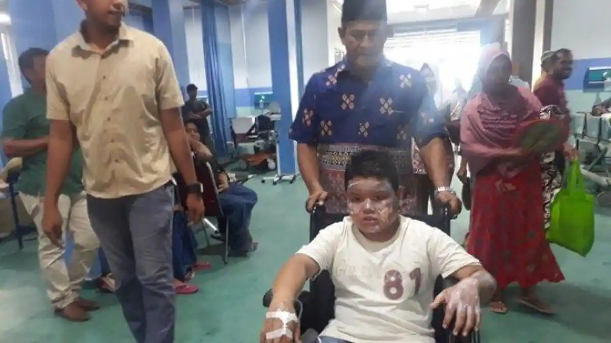 Lefakan Balon Gas, Tujuh Orang Dilarikan ke Rumah Sakit