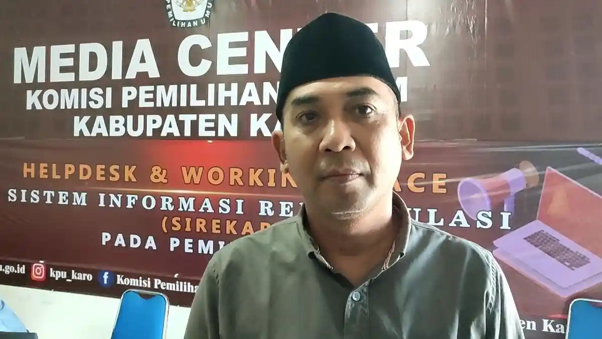 Selesai di Kecamatan, KPUD Karo Akan Lanjutkan Rekapitulasi di Tingkat Kabupaten Besok
