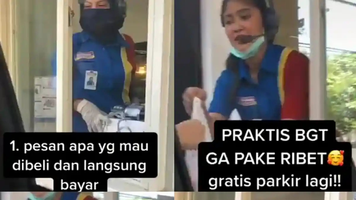 VIRAL Video Belanja di Indomaret Bisa Drive Thru, Lokasi di Surabaya