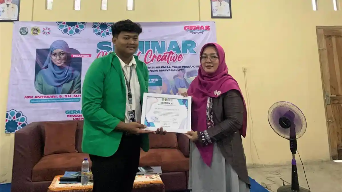 DEMA UIN Saizu Gelar Seminar Millennial Creative untuk Optimalisasi Potensi Ekonomi
