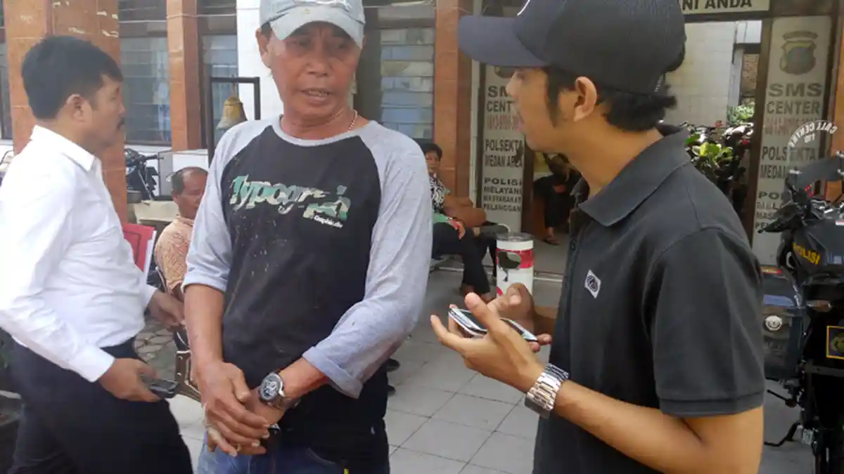Pengawas Proyek PT KAI Nyaris Tewas Ditikam Preman