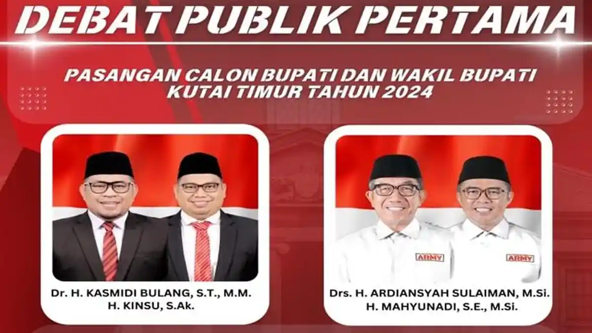 Jadwal Debat Kandidat Pilkada Kutim 2024 di Balikpapan, 4 Subtema Sudah Disiapkan