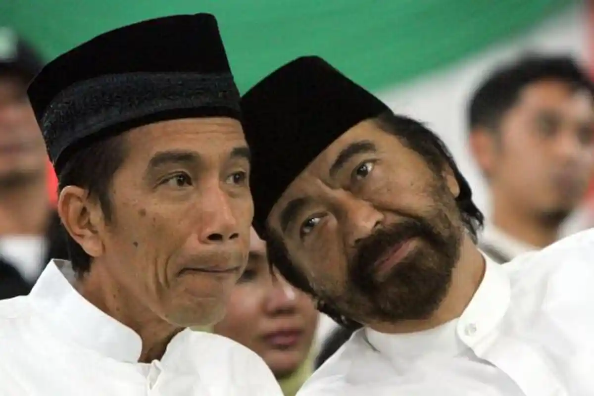 PKS Sebut Jokowi Tak Berkutik di Hadapan Surya Paloh Cs
