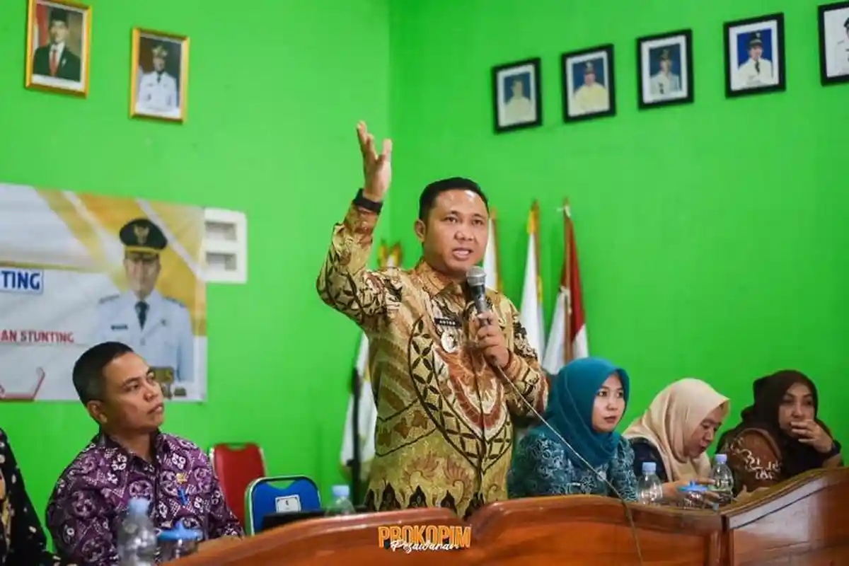 Pemkab Pesawaran Wajibkan Program Stunting Masuk RKPD dan Renja OPD