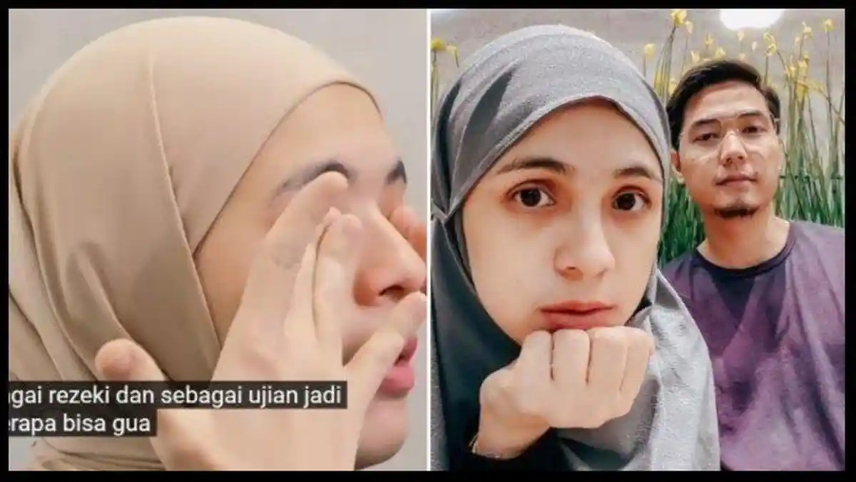 Nycta Gina Berlinang Air Mata Kala Izinkan Rizky Kinos Poligami