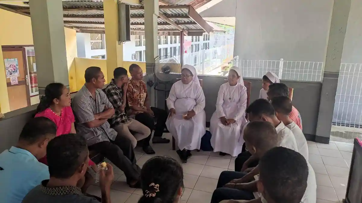 Suster Biara Pusat PRR Lebao Beri Penguatan Bagi WBP dan Tahanan di ...