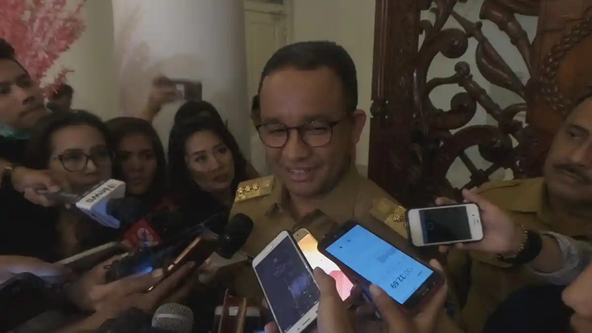 Anies Bantah Kinerja PPSU Menurun Mengatasi Banjir Jakarta
