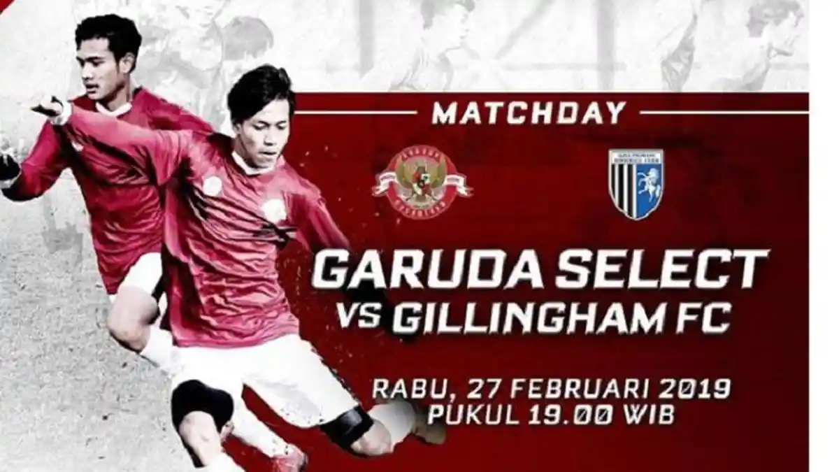 Link Live Streaming Supersoccer.tv Garuda Select vs Gilingham FC U-17 di Inggris Pukul 19.00 WIB