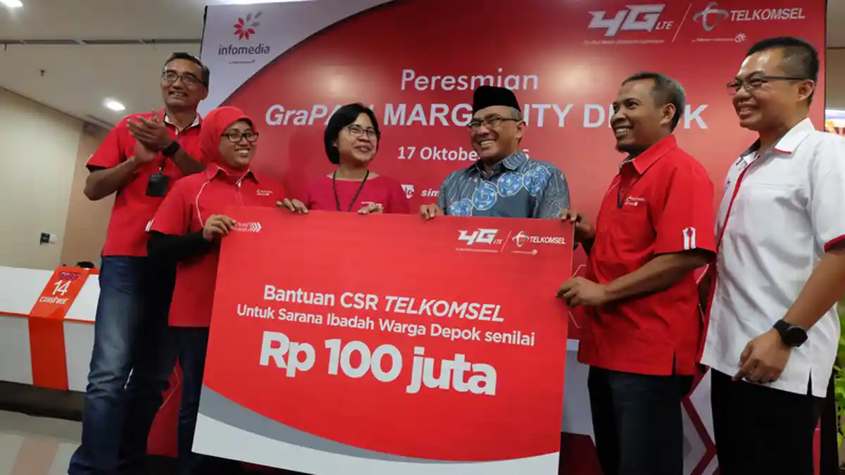 GraPARI Telkomsel Kini Hadir di Mall Margo City Depok