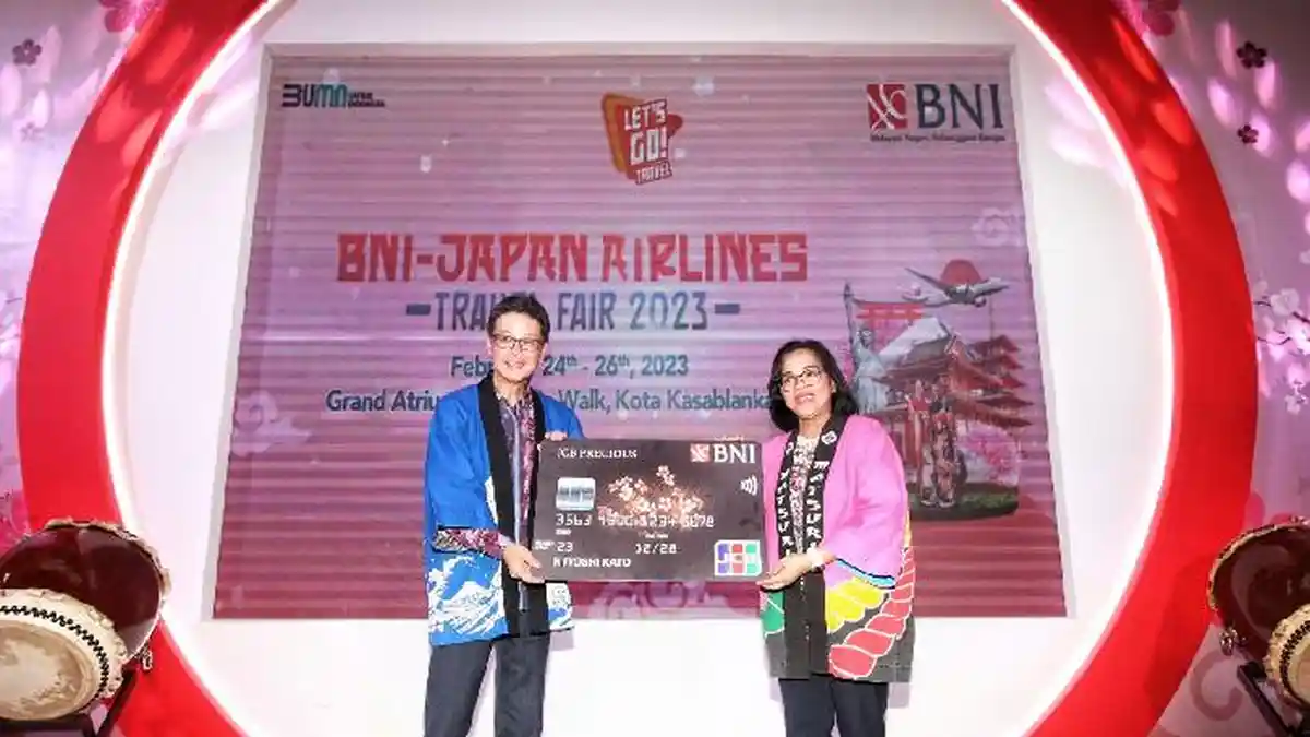 Perkuat Branding Go Global, BNI Gandeng Japan Airlines