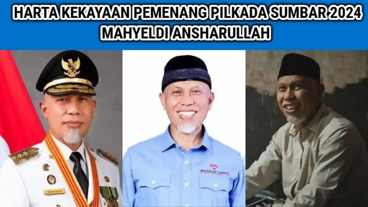 Daftar Harta Kekayaan Mahyeldi Ansharullah, Jagoan PKS Pemenang Pilkada ...