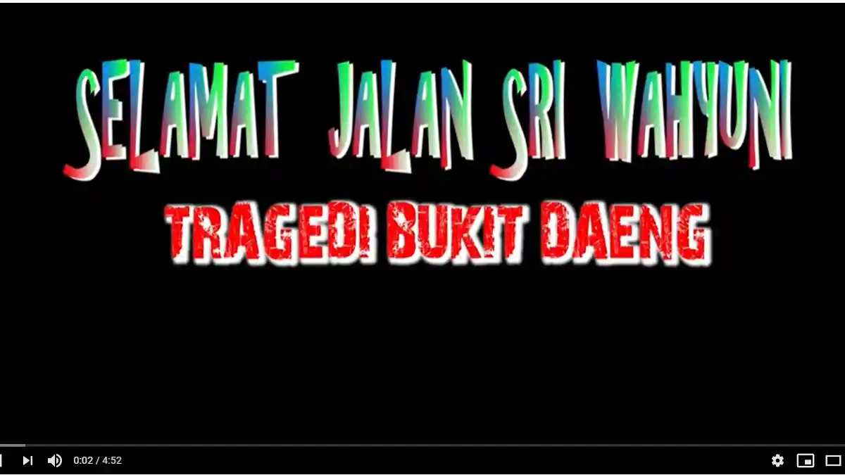 VIRAL! Lagu Pilu Untuk Sri Wahyuni, Korban Kecelakaan Maut di Bukit Daeng Batam