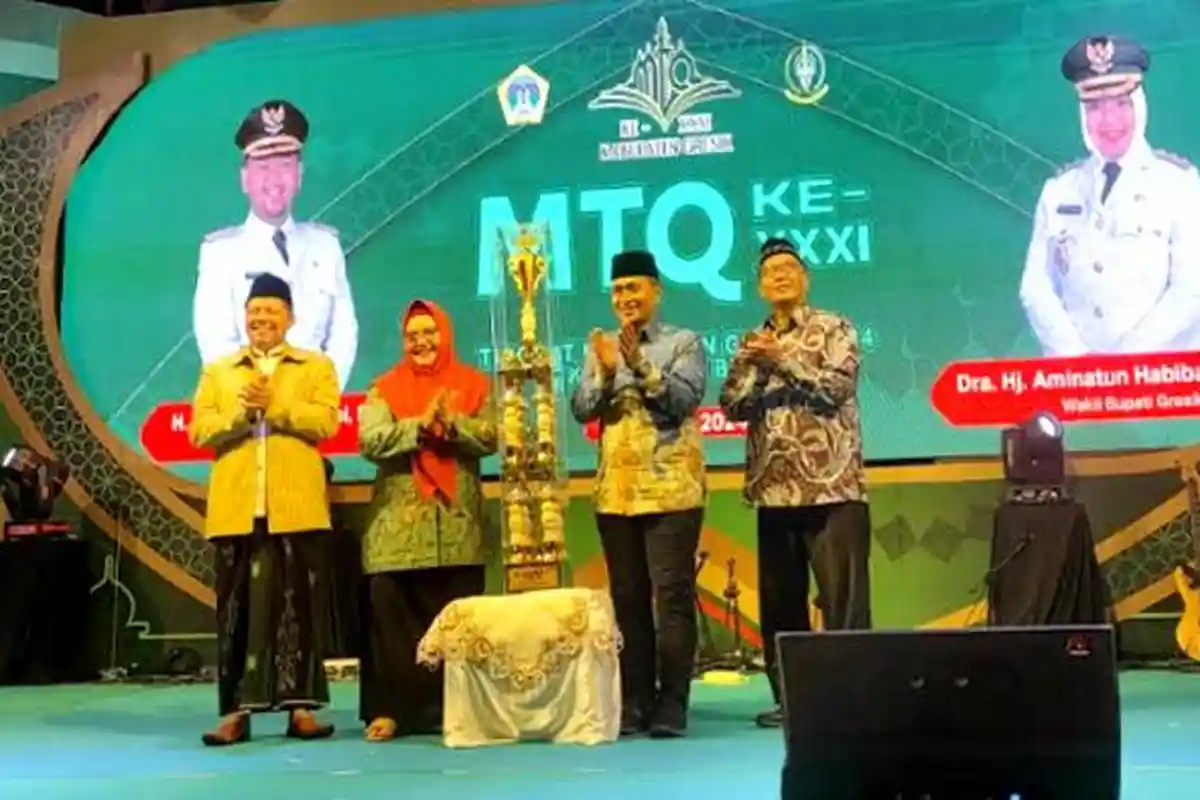 Wabup Gresik Apresiasi MTQ di Kota Santri, Ajak Nilai-nilai Al-Quran Diamalkan di Kehidupan Riil