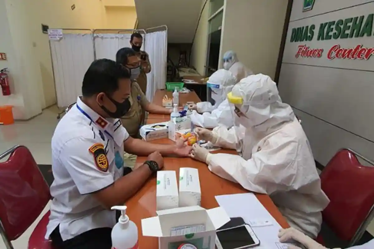 Pemkot Malang Giat Gelar Rapid Test, 8 ASN Dinyatakan Reaktif Covid-19, Salah Satunya Kepala Dinas