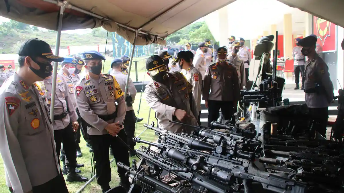 Kapolda Aceh Beri Arahan untuk Personel Brimob Kompi I Ujong Batee