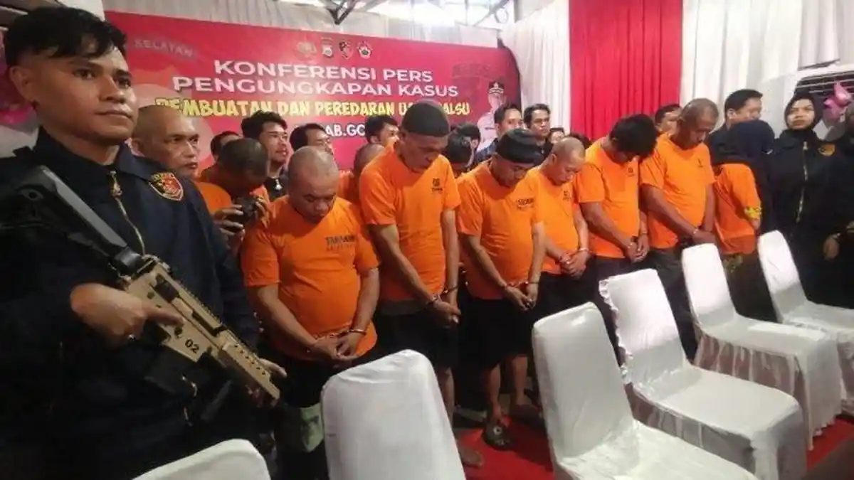 Inilah Peran 19 Tersangka Kasus Pabrik Uang Palsu di UIN Alauddin, Dalangnya Annar Salahuddin